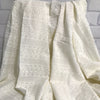 Hakoba Cotton Embroidered Fabric on Cream 
