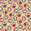 Holiday Beach Penguins Tan by Blank Quilting | Novelty Fabrics