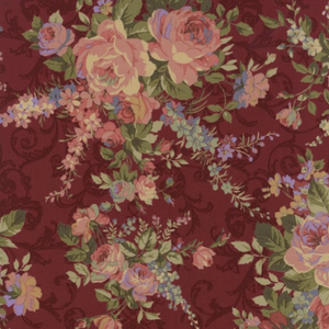 Lecien Fabrics - Antique Rose 2018 - Rose Bouquets