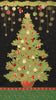 Holiday Flourish 15 - Black Christmas Tree Panel