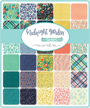 Moda Fabrics - Midnight Garden Jelly Roll