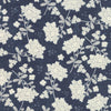 Garden Project Blueberry Vintage Floral Fabric 