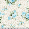 Robert Kaufman - Anna Blue Floral Fabric