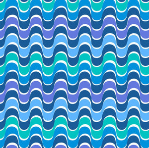 Andover Fabrics - Rio - Waves