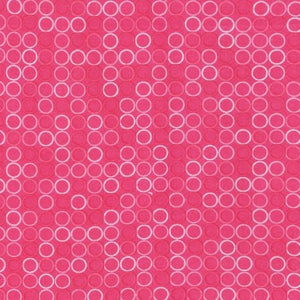 Robert Kaufman - Spot On - Hot Pink