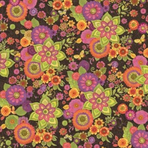 Clothworks - Spice Garden - Allover Floral