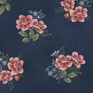 Henry Glass Fabrics - Flowers of Provence - Medium Flower Toss