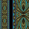 Casablanca Border - Bright Teal - RJR Fabrics