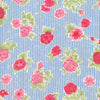 Moda Fabrics - Cottontail Cottage - Cottage Floral Bluebell Blue