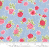 Cottontail Cottage - Cottage Floral Bluebell Blue Yardage