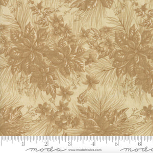 Moda Fabrics - 108" Wide - Forever Green Parchment/Tan Quilt Back