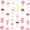 Fat Quarter - Michael Miller Fabrics - Ice Cream You Scream - Get The Scoop Sherbet