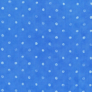 Darling Dots Morning Cobalt by RJR | Designer Fabrics |Quilting Cotton