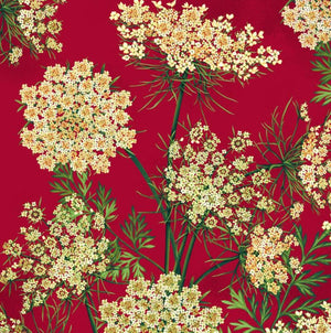 Henry Glass - Botanica Blooms - Florals Red