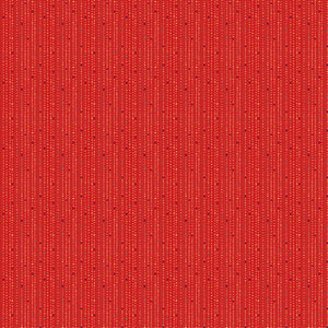 Chloe - Dotted Lines Red by Northcott