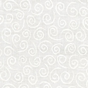 Moda Fabrics - Muslin Mates - Swirls White