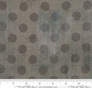 Moda Fabrics - 108" Wide - Grunge Hits The Spot Grey Couture Quilt Back