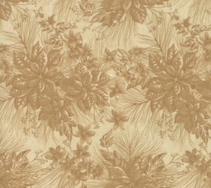 Moda Fabrics - 108" Wide - Forever Green Parchment/Tan Quilt Back