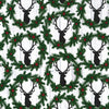 Deer Heads and Wreaths Christmas Cabin 