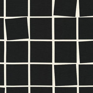 Canvas Fabric - Robert Kaufman - Sevenberry Canvas Prints 2 Black