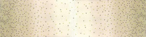 Moda Fabrics - Ombre Confetti Metallic Sand - Metallic Dots Tan