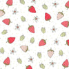 Fat Quarter - Michael Miller Fabrics - Strawberry Tea - Fraises Sage