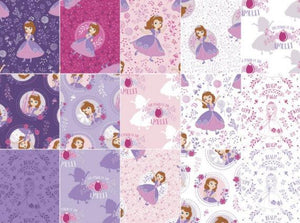 Camelot Fabrics - Sofia The First Jelly Roll