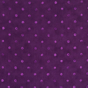 Darling Dots Plum by RJR | Designer Fabrics | Quilting Cotton | Dots