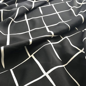 Checkered Georgette Fabric