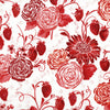 RJR Fabrics - Sugar Berry - Picnic in the Park - Radiant Cherry with Red Glitter