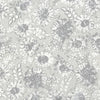 Fat Quarter - Shiny Objects - Precious Metals - Lustrous Lace Platinum Metallic