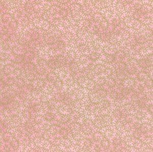 Hoffman Fabrics - Royal Peacocks - Pink/Gold