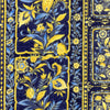 Canterbury - French Blue/Gold Metallic Fabric